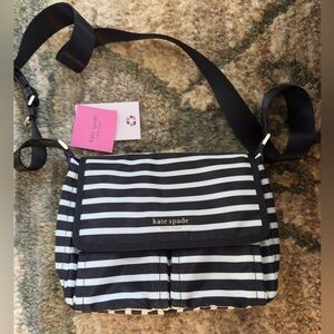NWT Kate Spade The Little Better Sam Nylon Medium Messenger Bag